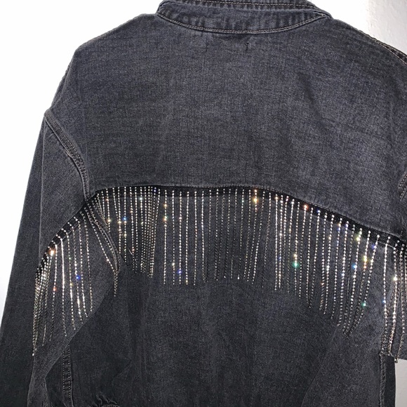 Fringe Denim Jacket - Picture 5 of 8